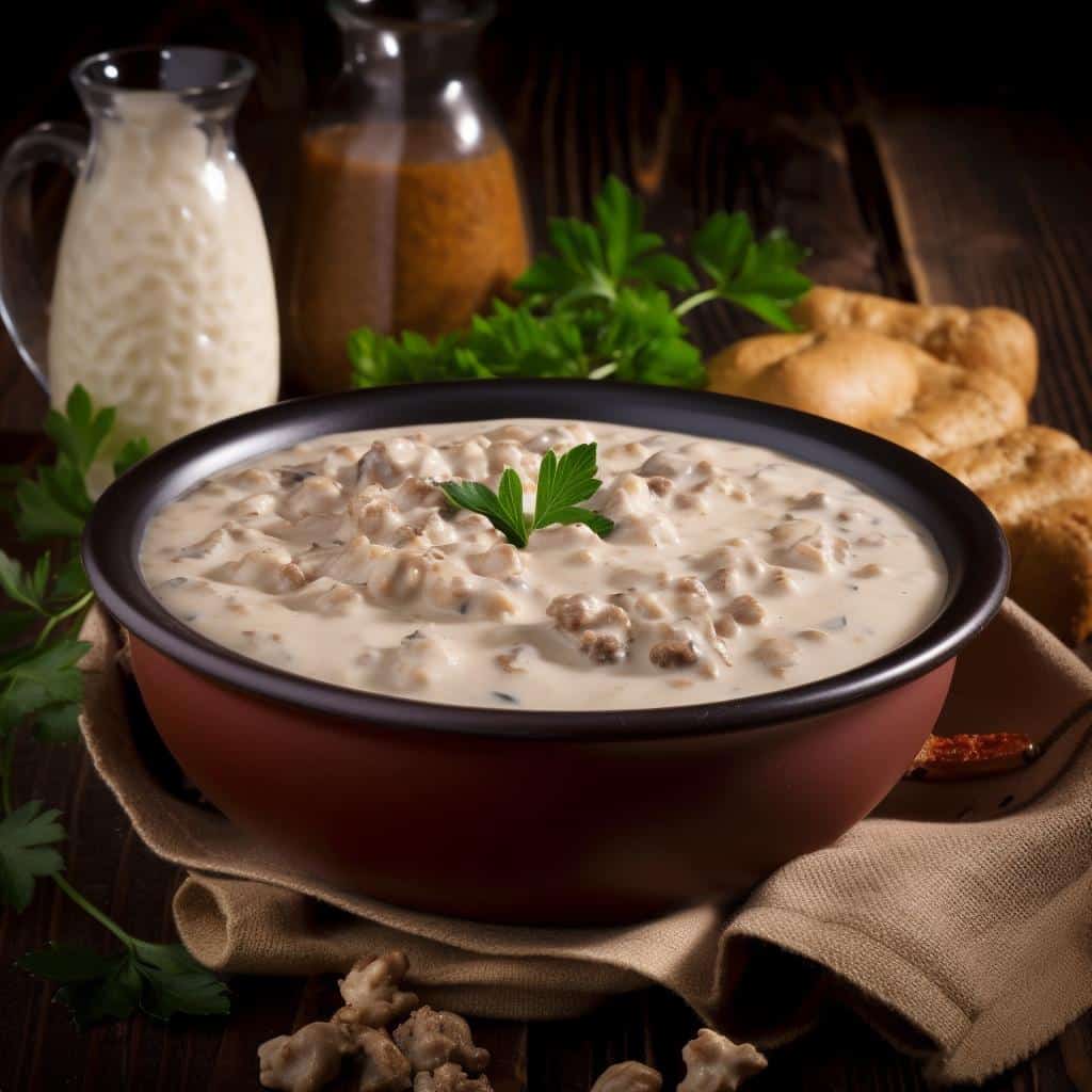 crockpot sausage gravy