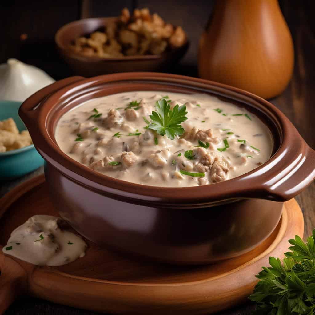 sausage gravy in crockpot