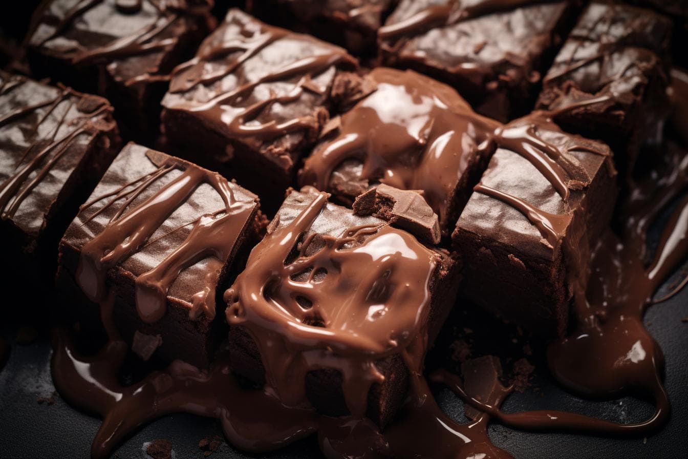 how to ice brownies